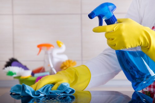 Commercial carpet cleaning for a modern Canary Wharf business interior