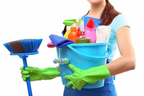 Modern residential carpet care in a Canary Wharf flat