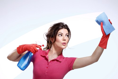 Regular office cleaning in a Canary Wharf business space